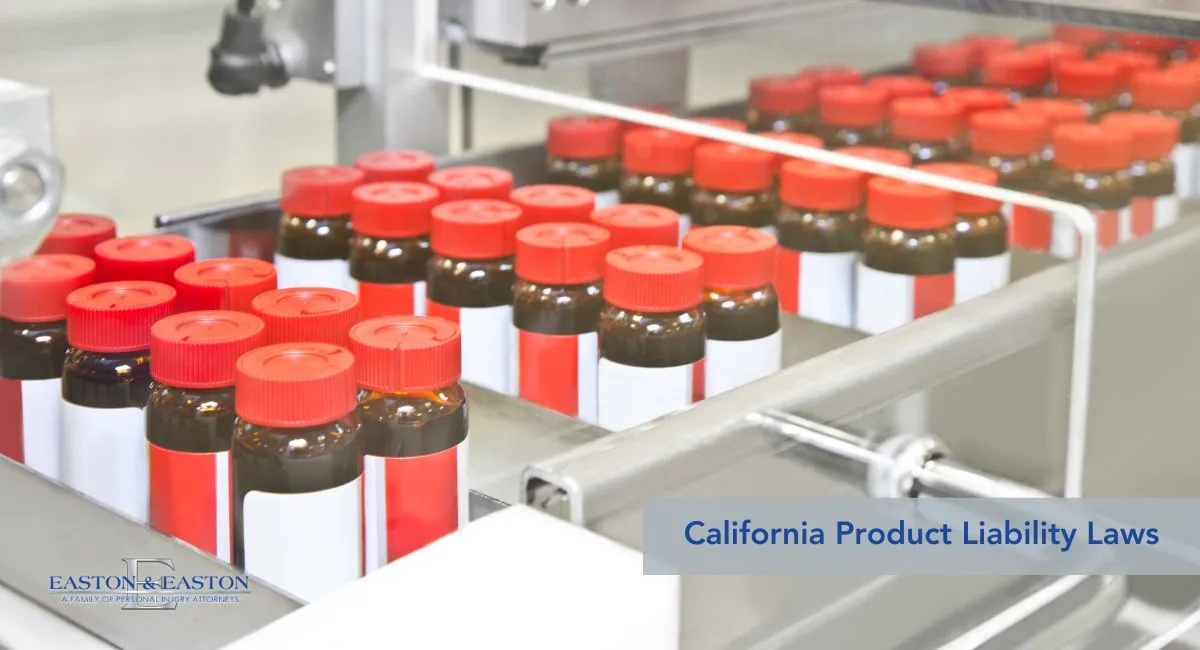 Leyes de California sobre responsabilidad por productos defectuosos Leyes de California sobre responsabilidad por productos defectuosos