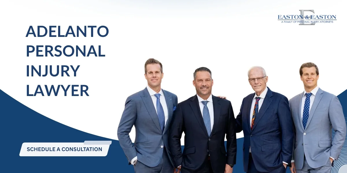 Experienced Adelanto personal injury lawyer