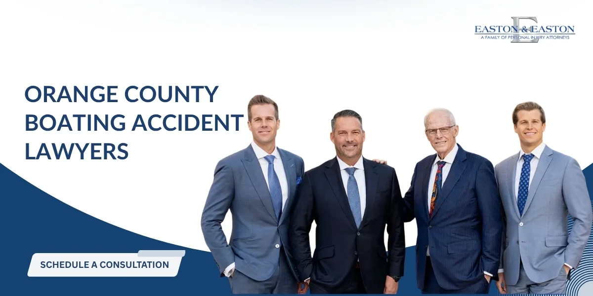 Trusted Orange County Boating Accident Lawyers