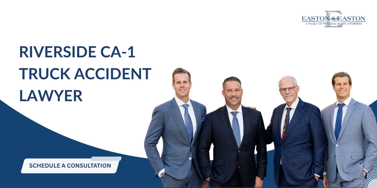 Abogado experto en accidentes de camiones CA-1 en Riverside