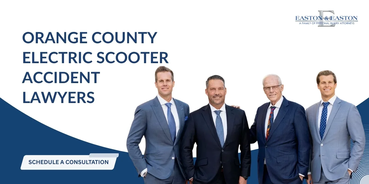 Experienced Orange County Electric Scooter Accident Lawyer