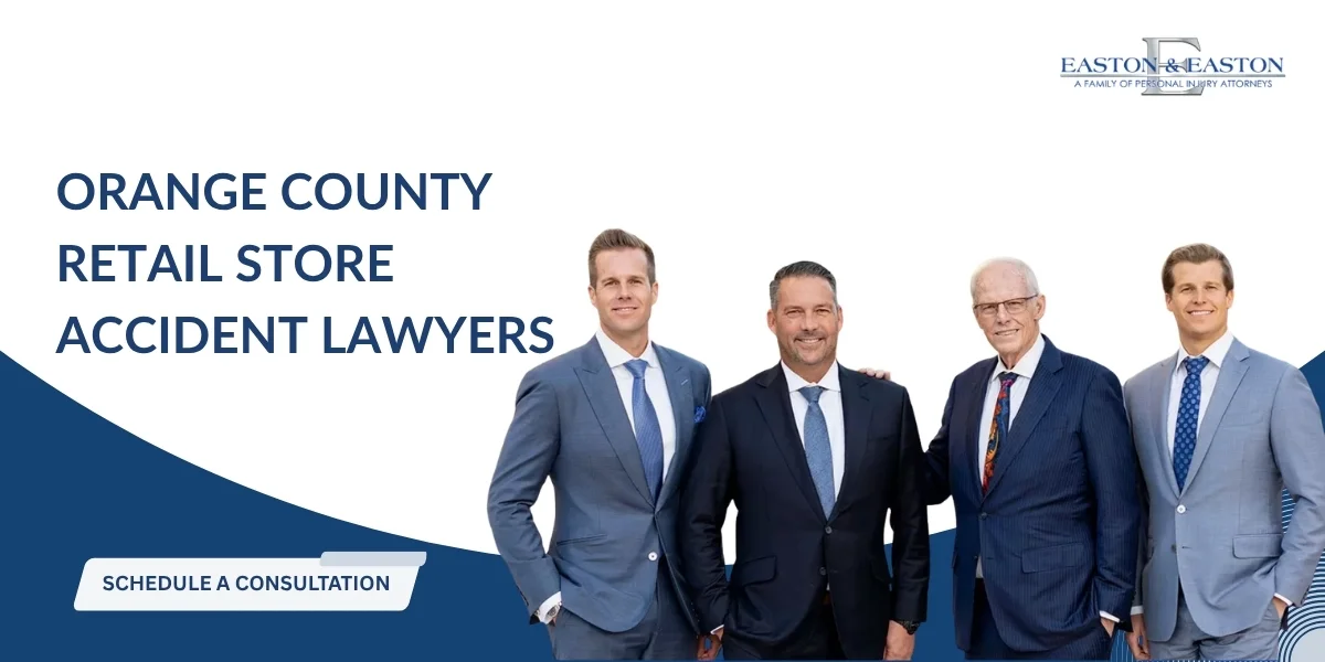 Experienced Orange County Retail Store Accident Lawyers